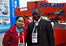 African agent took part in local Mining Expo.