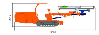 DT2-35D Буровая каретка с двумя приводами